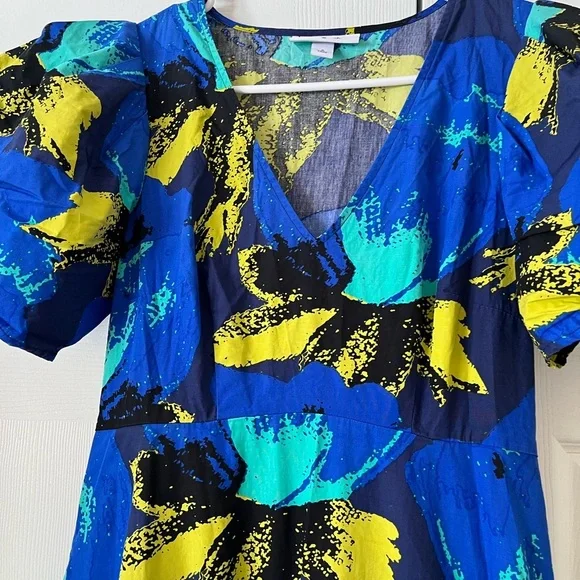 Christopher John Rogers Floral Tiered Maxi Dress Size 0 - Picture 6 of 12